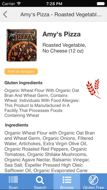 Gluten Free Food