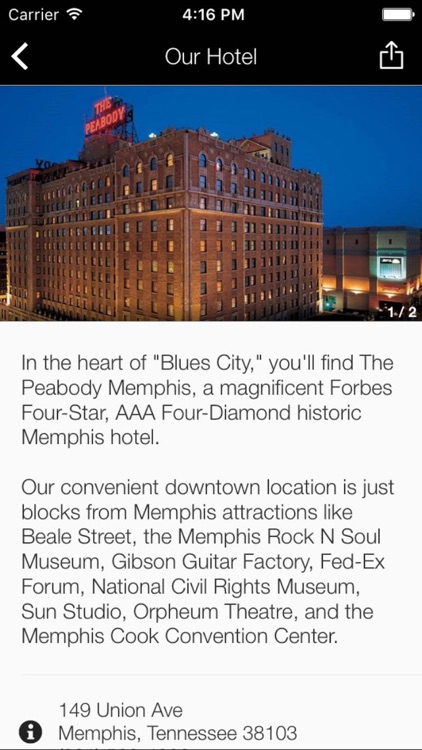 Peabody Memphis screenshot-3