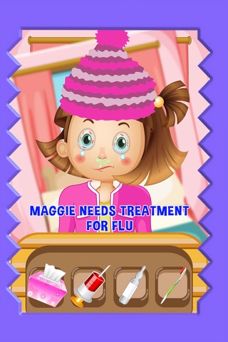 Flu Doctor - A fun treatment of nose infection game for kids screenshot 3