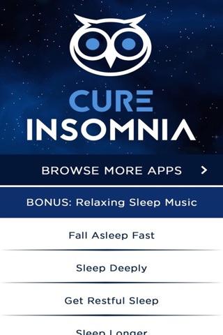 Cure Insomnia Hypnosis screenshot 2