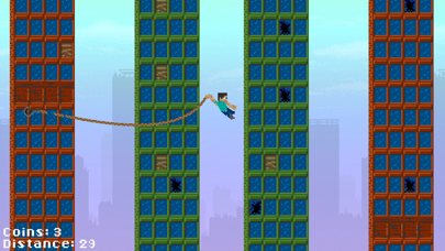 How to cancel & delete Ace Hero Voxel Flick N Fly - Lucky Block Zipline Swing Edition from iphone & ipad 3