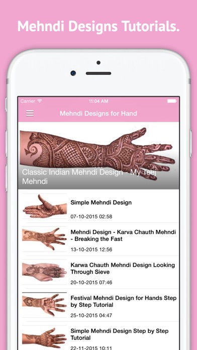 How to cancel & delete Mehndi & Nail Art Tutorials. from iphone & ipad 2