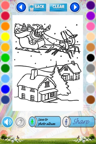 Christmas Coloring App - Attractive Christmas Drawing Book screenshot 4