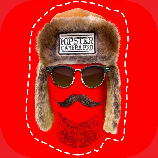 Hipster Camera Pro – Cool Face Sticker.s Photo Editor with Hair.style, Beard and Mustache icon