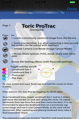 ToricProTrac screenshot 2