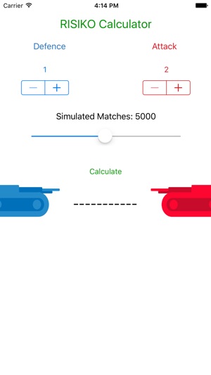 RISIKO Calculator