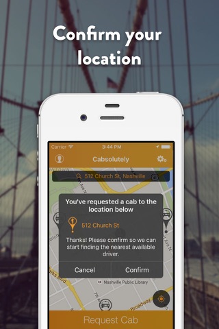 Cabsolutely - Get a real taxi in OKC & Nashville screenshot 2