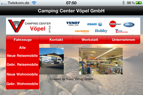 Camping Center Vöpel GmbH screenshot 2