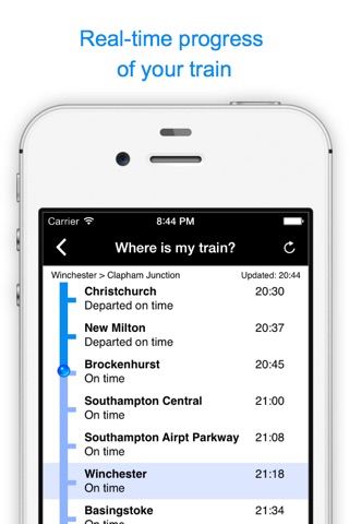 Rail Commute - Live UK Train Times & Platform Info screenshot 2