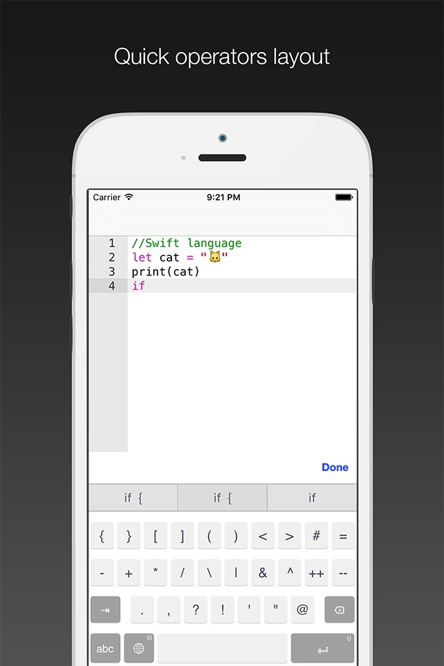 Code keyboard screenshot 3