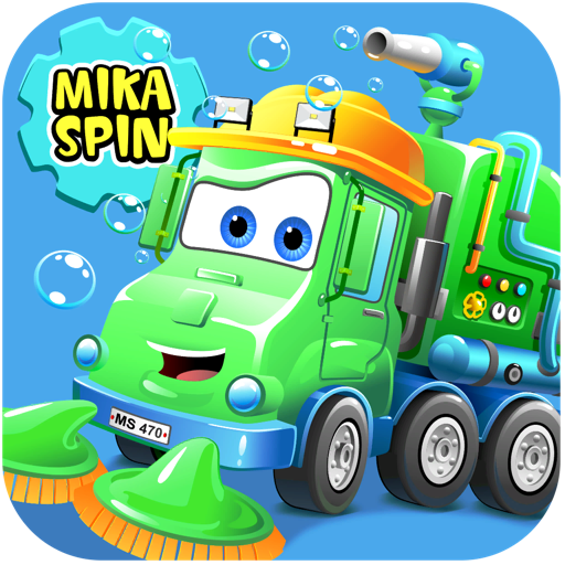 Mika 'Sweeper' Spin — street sweeper fun game for kids