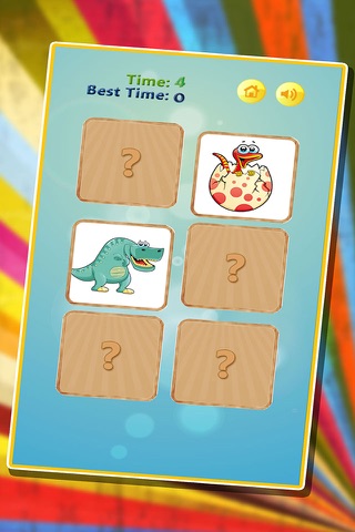 Dino Match Cards - Dinosaur Matching Pairs Memory Games for Kids screenshot 2
