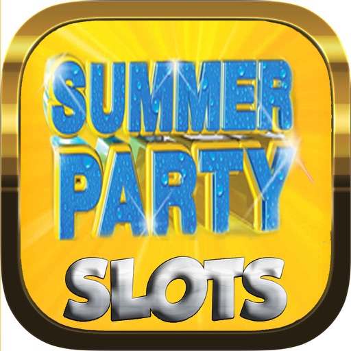 Summer Party Slot Machine Casino Game icon