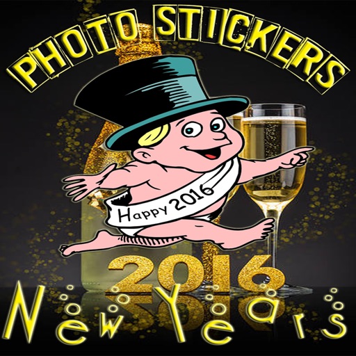 Photo Stickers: New Years Edition