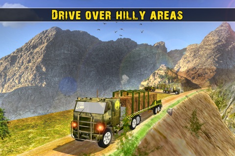 Army Cargo Truck Transport screenshot 3