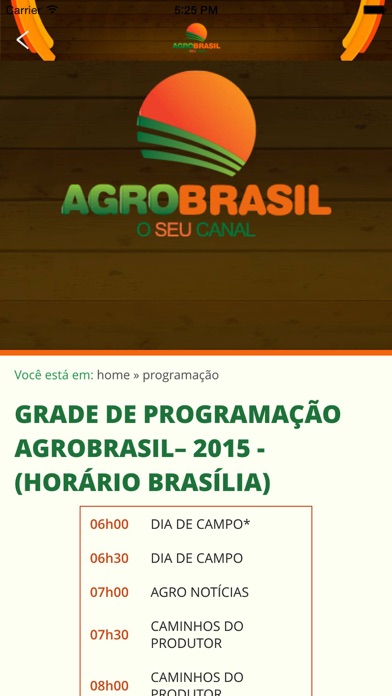 How to cancel & delete Agrobrasil from iphone & ipad 1