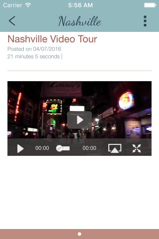 Nashville Music City Travel App screenshot 2