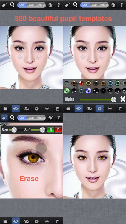 Magic Eye Color Effect-Eye Color Changer,Red Eye Remover