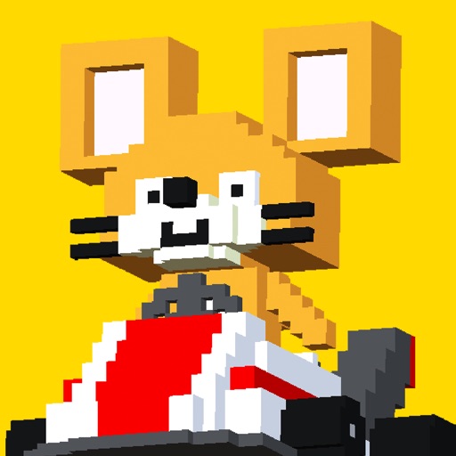Cat Mouse Road 懐かしの64世代に捧ぐ無料3dドットレースゲーム By Mask App Llc
