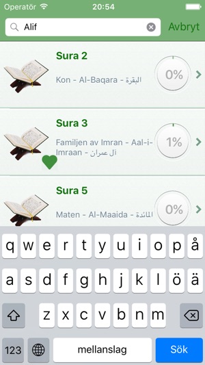 Quran Tajweed Audio mp3 in Swedish - Koranen Tajwid på Arabi(圖5)-速報App