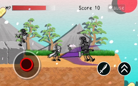 Stick Man Running - Hero Avenger Fight screenshot 2