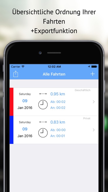 iFahrtenbuch - Das simple Fahrtenbuch!