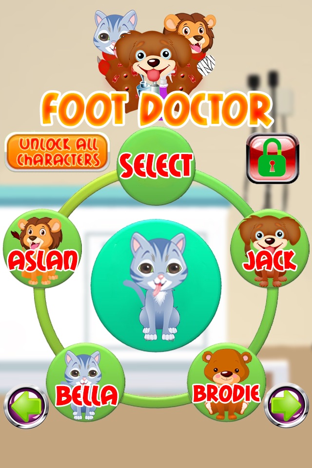 Baby Pet Foot Doctor Girl Game screenshot 3