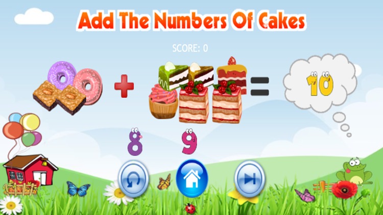 Cakes Grade 1 Math For Kids by Trirat Nuipirom
