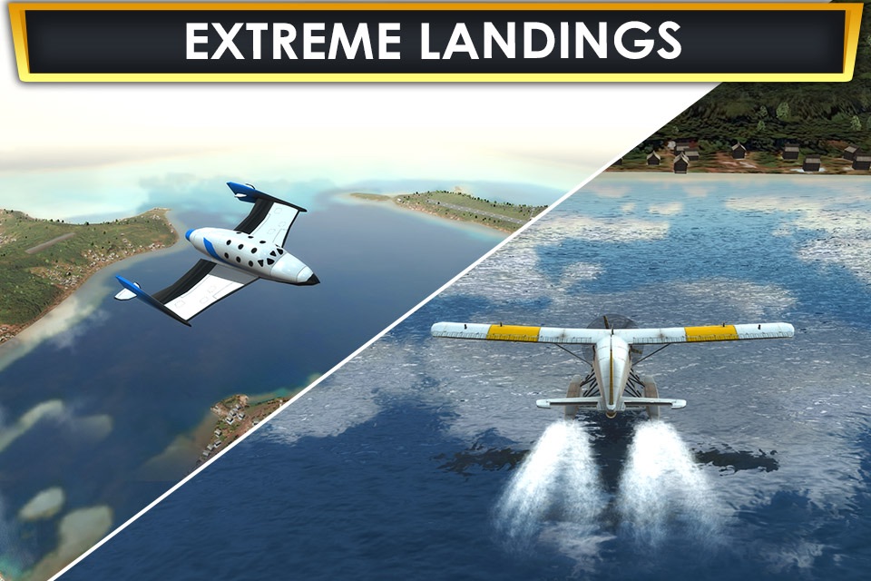 Plane Flying Parking Sim a Real Airplane Driving Test Run Simulator Racing Games screenshot 3
