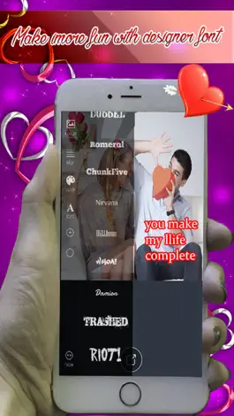 Game screenshot Photo Studio Writer - Put Valentine Love Text on Pictures apk