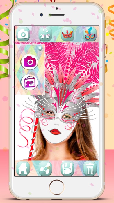 How to cancel & delete Carnival masks – false-face masque photo editor from iphone & ipad 4