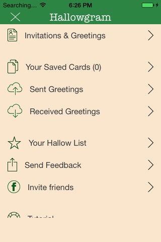 Hallowgram Social Invitations screenshot 3