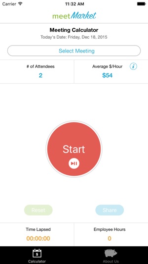 Meeting Calculator by MeetMarket(圖3)-速報App