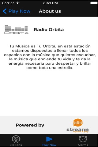 Radio Orbita screenshot 3