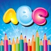 ABC Alphabet Coloring Book Pages Game for Preschool - iPhoneアプリ