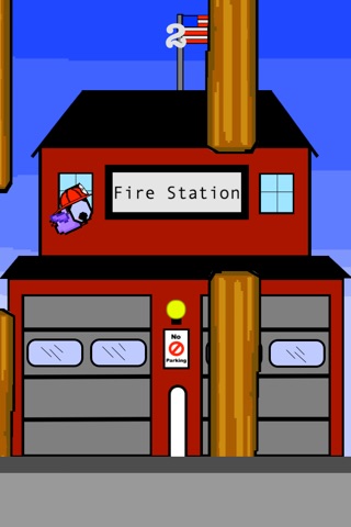 Flappy Fireman screenshot 2