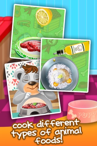 Food Maker for Little Pets - fun cake cooking & making candy games for girls 2! screenshot 2