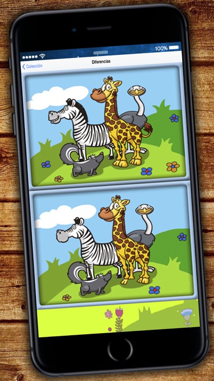 Find the difference: learning game animals
