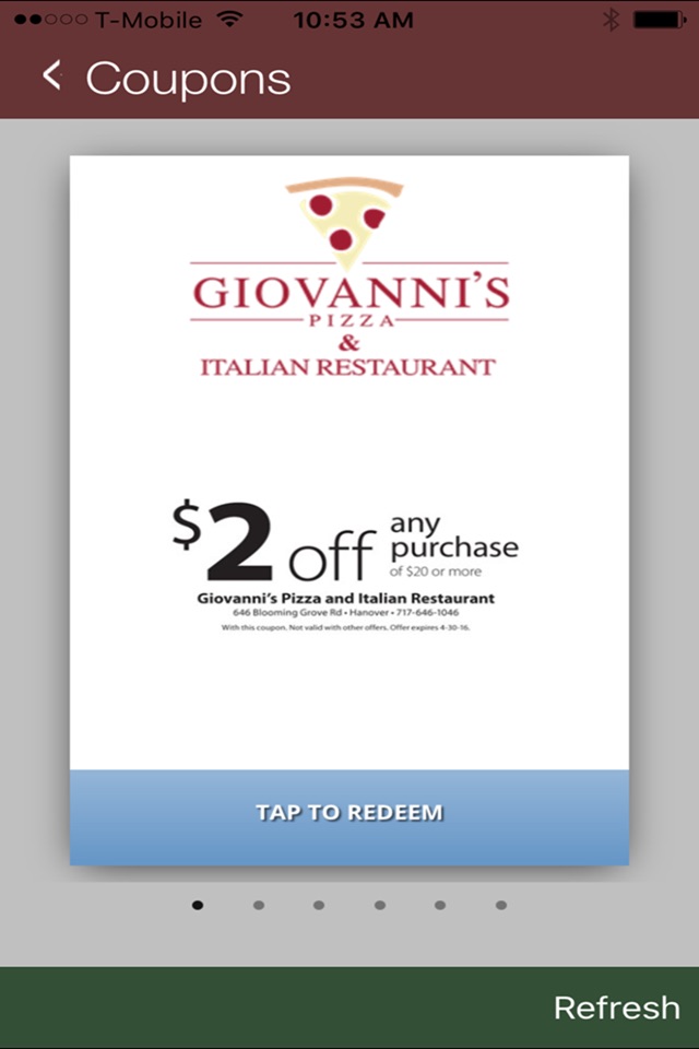 Giovanni's Pizza & Restaurant screenshot 4
