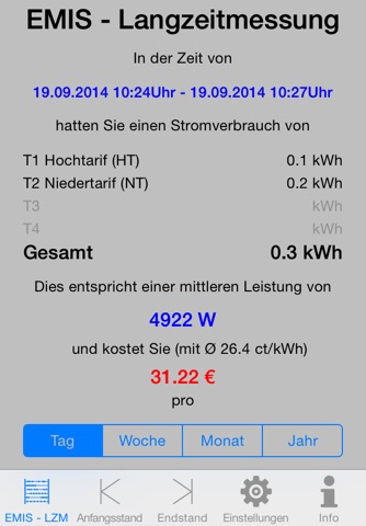 EMIS-LZM   EMIS-Langzeitmessung screenshot 2