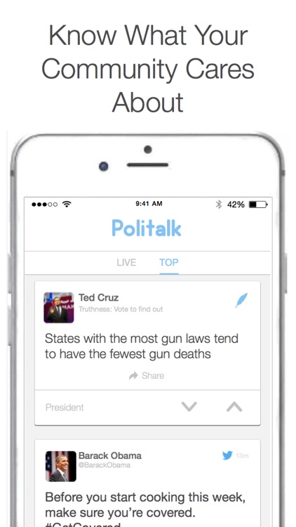 Politalk - Discover your Vote