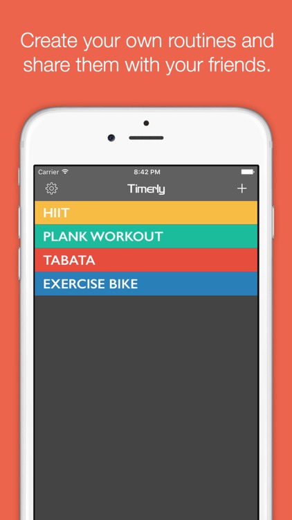 Timerly - Interval Timer for HIIT, Workouts, Tabata, and more! screenshot-0