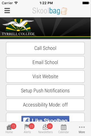 Tyrrell College - Skoolbag screenshot 4