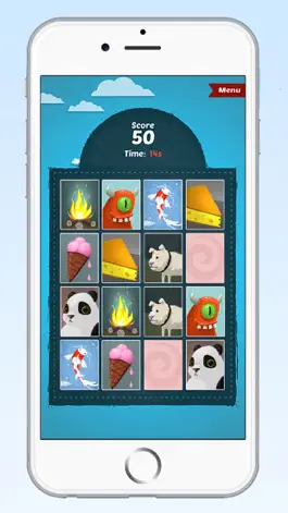 Game screenshot Cute Pair Up Card Memory Game - Seek and Find The Same Matching Picture Pairs Puzzle Games for Kids mod apk