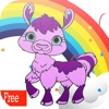 princess pony coloring book and amazing animal : painting for kids free