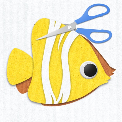 Labo Paper Fish - Make fish crafts with paper and play creative marine games Icon