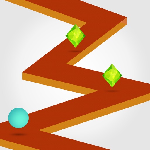 Impossible Zig-Rush On The Go Endless Arcade Game iOS App