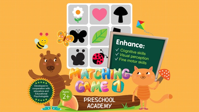 Matching Game 1 : Preschool Academy educ