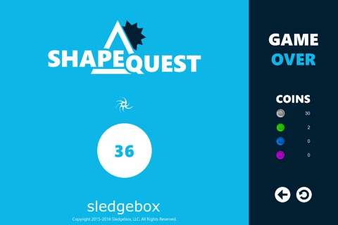 ShapeQuest - Highly Addictive Tap and Turn Action Adventure screenshot 4