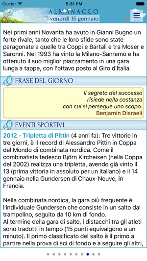 Almanacco Su App Store